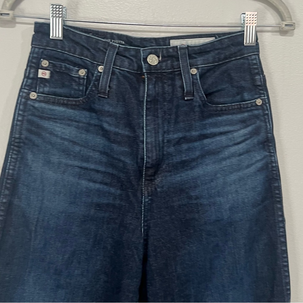 Ag‎ Adriano Goldschmied The Yvette wide leg ankle pants size 26R - Picture 4 of 12